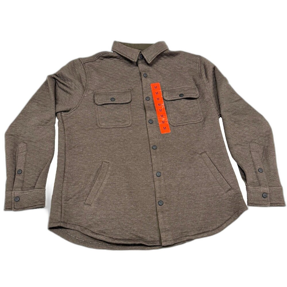 Cloudveil MountainWorks Brown Utility Shirt Jacket Men’s M Durable Outdoor